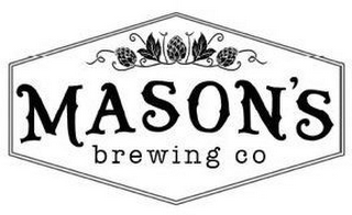 MASON'S BREWING CO logo