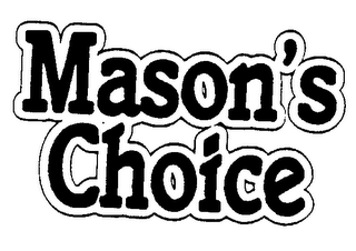 MASON'S CHOICE logo