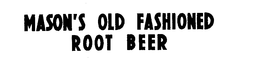 MASON'S OLD FASHIONED ROOT BEER logo