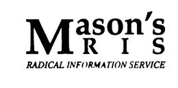 MASON'S RIS RADICAL INFORMATION SERVICE logo