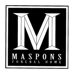 MASPONS FUNERAL HOME logo