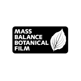 MASS BALANCE BOTANICAL FILM logo
