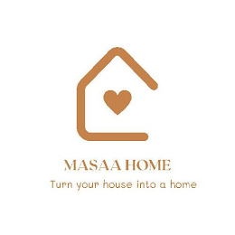 MASSAA HOME TURN YOUR HOUSE INTO A HOME logo