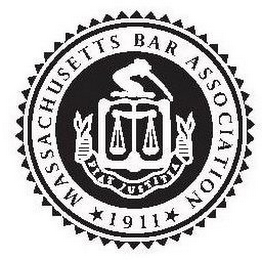 MASSACHUSETTS BAR ASSOCIATION 1911 FIATJUSTITIA logo