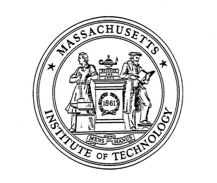 MASSACHUSETTS INSTITUTE OF TECHNOLOGY SCIENCE AND ARTS 1861 MENS ET MANUS logo