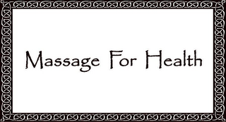 MASSAGE FOR HEALTH logo
