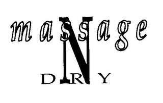MASSAGE N DRY logo