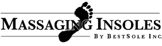 MASSAGING INSOLES BY BESTSOLE INC. logo