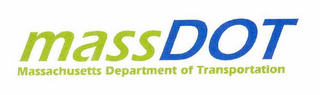 MASSDOT MASSACHUSETTS DEPARTMENT OF TRANSPORTATION logo
