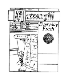 MASSENGILL EVERYDAY FRESH M TRUSTED BY MORE WOMEN SINCE 1912 logo