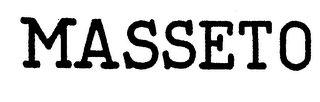 MASSETO logo