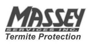 MASSEY SERVICES INC. TERMITE PROTECTION logo