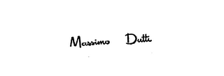 MASSIMO DUTTI logo