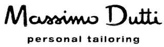 MASSIMO DUTTI PERSONAL TAILORING logo