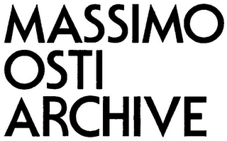 MASSIMO OSTI ARCHIVE logo
