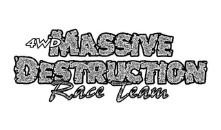 MASSIVE DESTRUCTION RACE TEAM 4WD logo