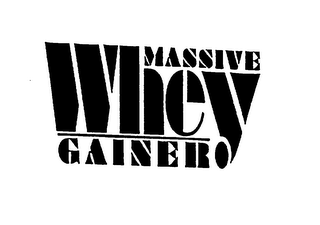 MASSIVE WHEY GAINER logo