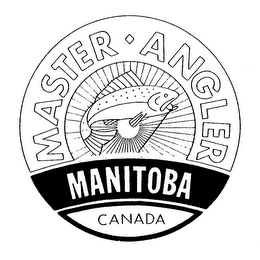 MASTER ANGLER MANITOBA CANADA logo