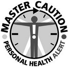 MASTER CAUTION PERSONAL HEALTH ALERT logo