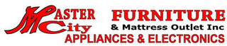 MASTER CITY FURNITURE & MATTRESS OUTLET INC APPLIANCES & ELECTRONICS logo