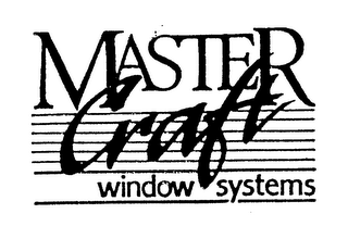 MASTER CRAFT WINDOW SYSTEMS logo