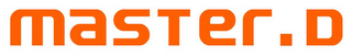 MASTER . D logo