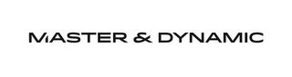 MASTER & DYNAMIC logo
