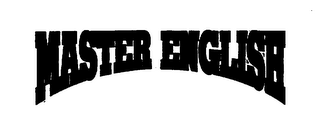 MASTER ENGLISH logo