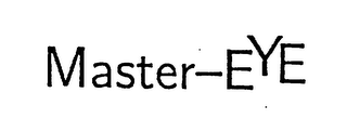 MASTER--EYE logo