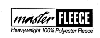 MASTER FLEECE HEAVYWEIGHT 100% POLYESTER FLEECE logo