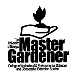 MASTER GARDENER THE UNIVERSITY OF GEORGIA COLLEGE OF AGRICULTURAL & ENVIRONMENTAL SCIENCES AND COOPERATIVE EXTENSION SERVICE logo