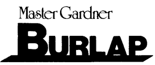 MASTER GARDNER BURLAP logo