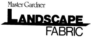 MASTER GARDNER LANDSCAPE FABRIC logo