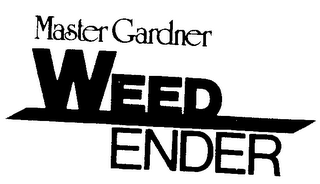 MASTER GARDNER WEED ENDER logo