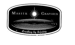 MASTER GRAPHICS LEADING BY SERVING logo