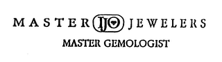 MASTER IJO JEWELERS MASTER GEMOLOGIST