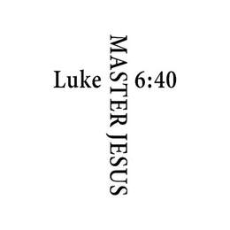 MASTER JESUS LUKE 6:40 logo