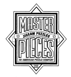 MASTER JIGSAW PUZZLES PIECES AN AMERICAN PUZZLE COMPANY logo