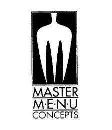 MASTER M E N U CONCEPTS logo