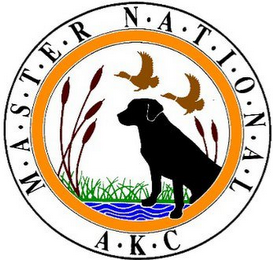 MASTER NATIONAL AKC logo