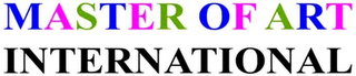 MASTER OF ART INTERNATIONAL logo
