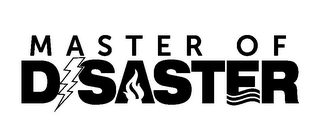MASTER OF DISASTER logo