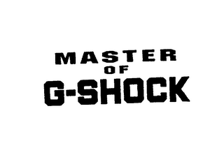 MASTER OF G-SHOCK logo