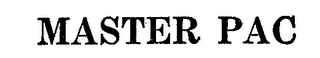 MASTER PAC logo