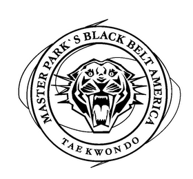 MASTER PARK'S BLACK BELT AMERICA TAE KWON DO logo