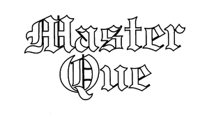 MASTER QUE logo