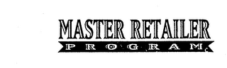 MASTER RETAILER PROGRAM logo