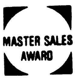 MASTER SALES AWARD logo