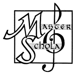 MASTER SCHOLA logo