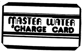 MASTER WATER CHARGE CARD logo